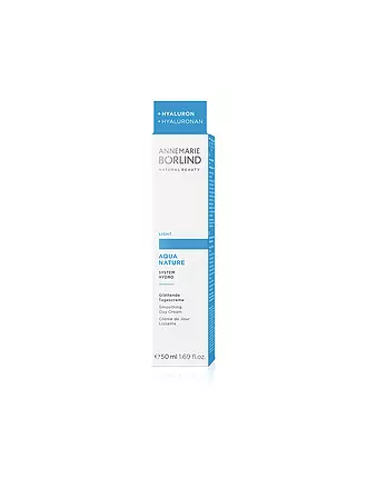 ANNEMARIE BÖRLIND | AQUANATURE Glättende Tagescreme Light 50ml | 